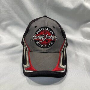 VINTAGE Barrett Jackson Hat | Black/Red/Grey | Restoration Modified | DryVE